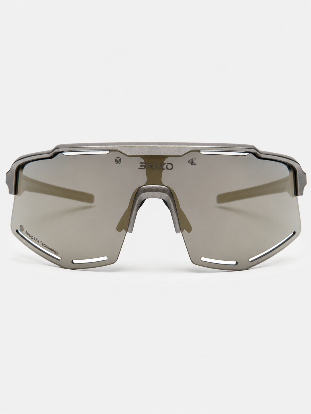 Briko Komi Sharp Lite Chrome Gold front view
