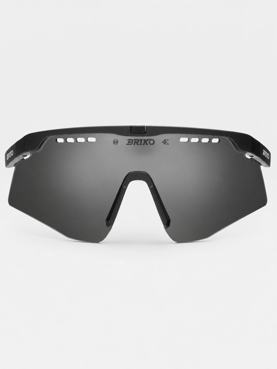 Briko Shuttle Black Metallic front view