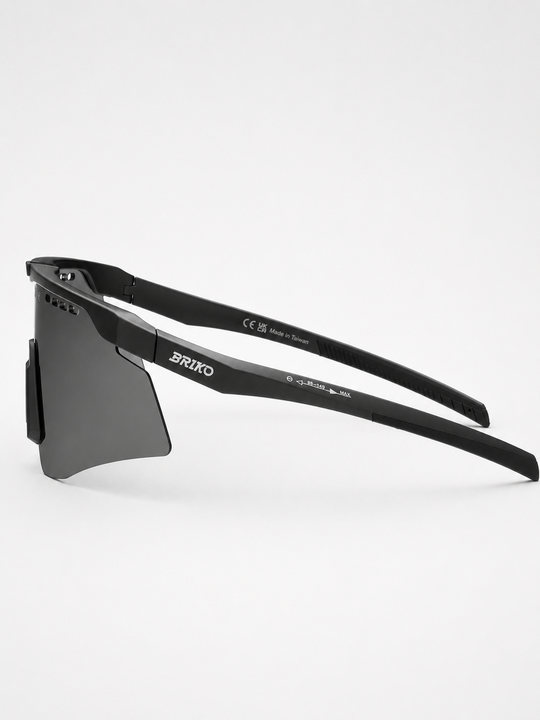 Briko Shuttle Black Metallic side view