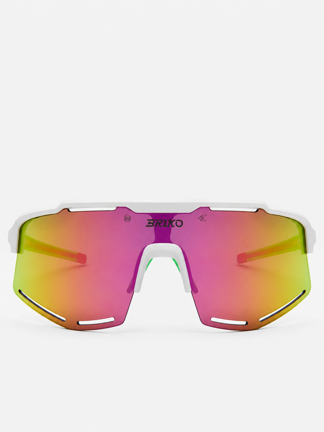 Briko Komi Shiny White Neon front view